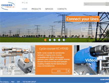 Tablet Screenshot of cegers-tools.com